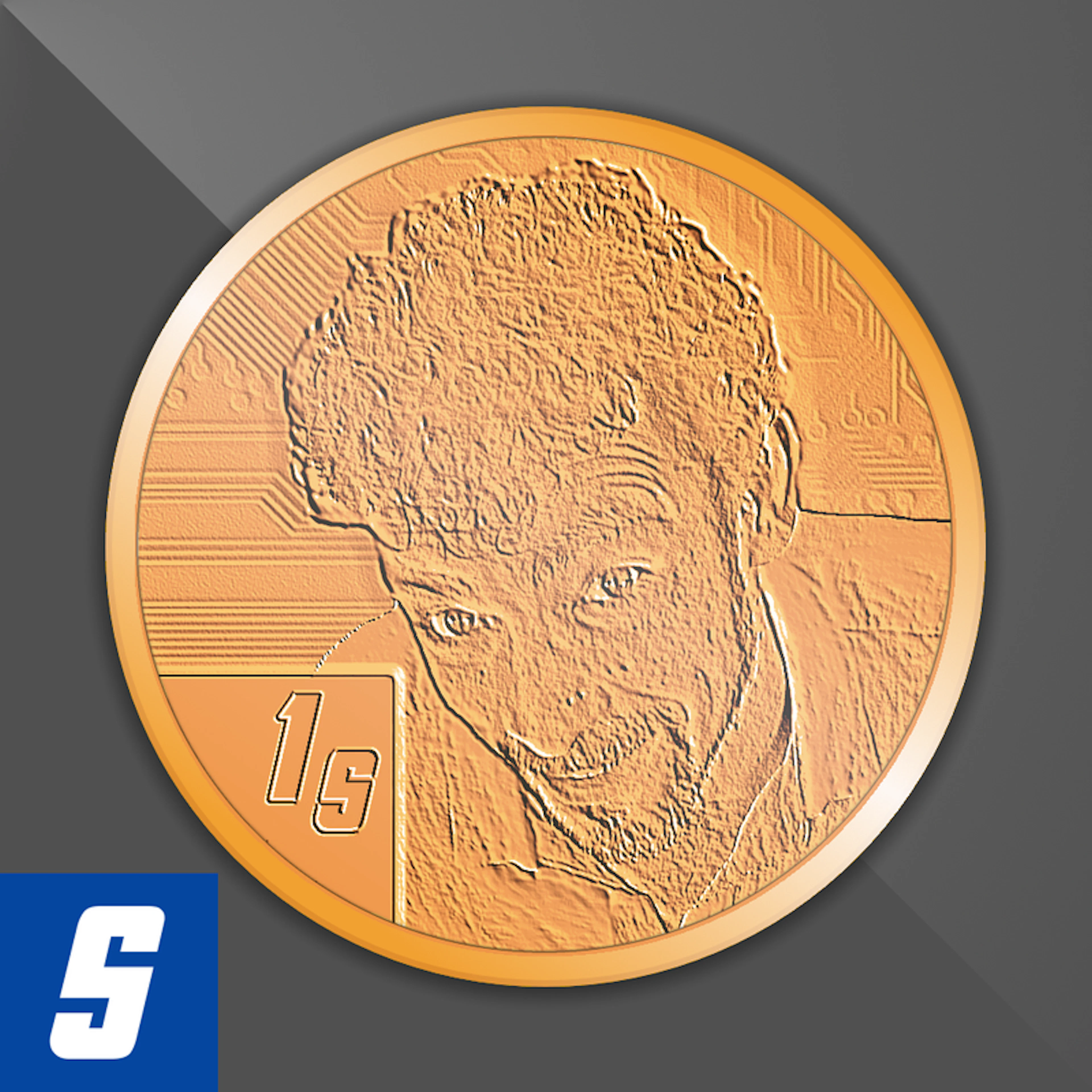 One Scottie Coin - Copper